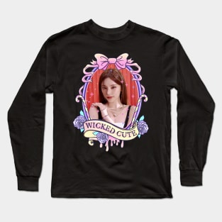 Halloween Wicked Cute Yeji ITZY Long Sleeve T-Shirt